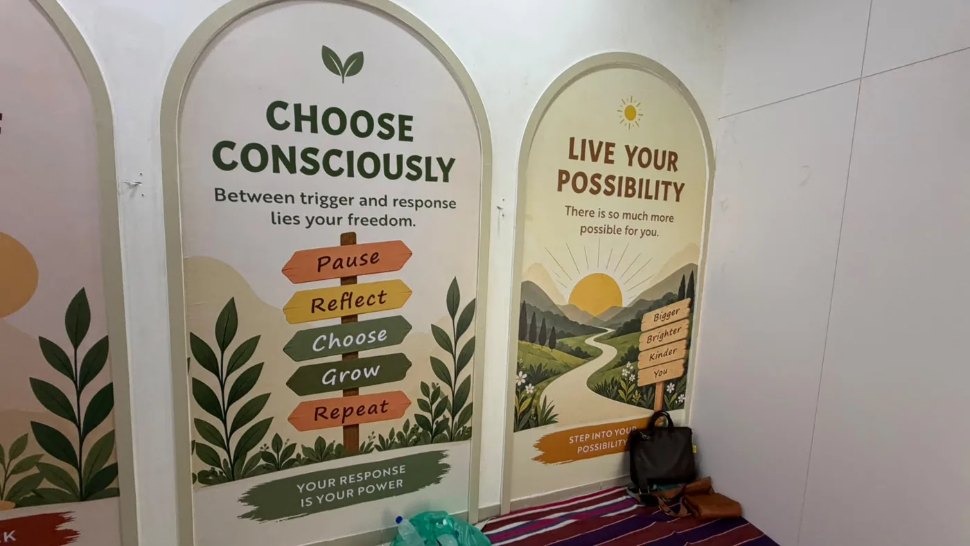 Inspirational Wall Murals - Know Yourself & Live Your Possibility